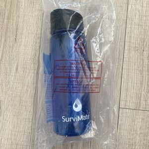 New SurviMate Filtered Water Bottle 22 oz BPA-Free